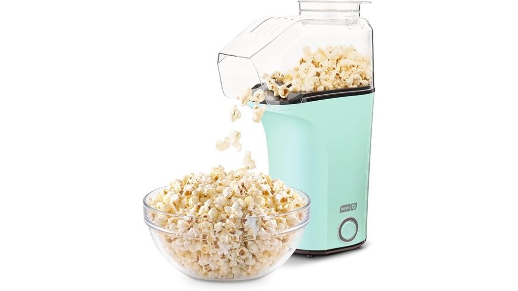 dash hot air popcorn maker
