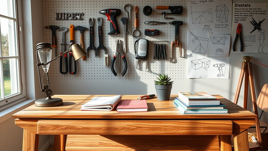 diy ergonomic workspace customization