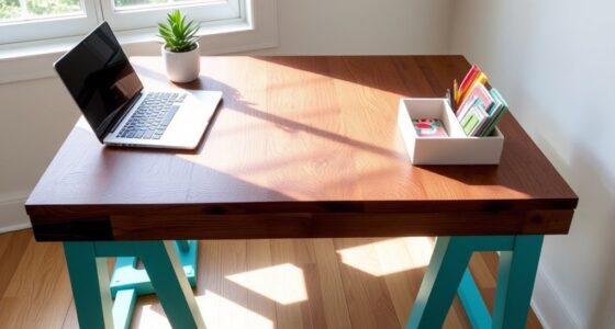 diy personalized office desk