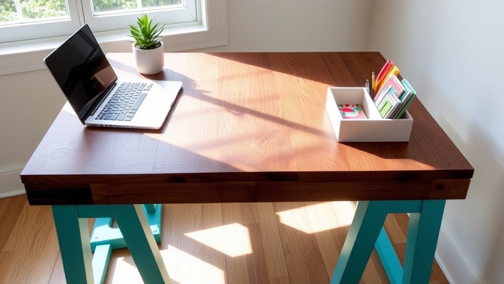 diy personalized office desk