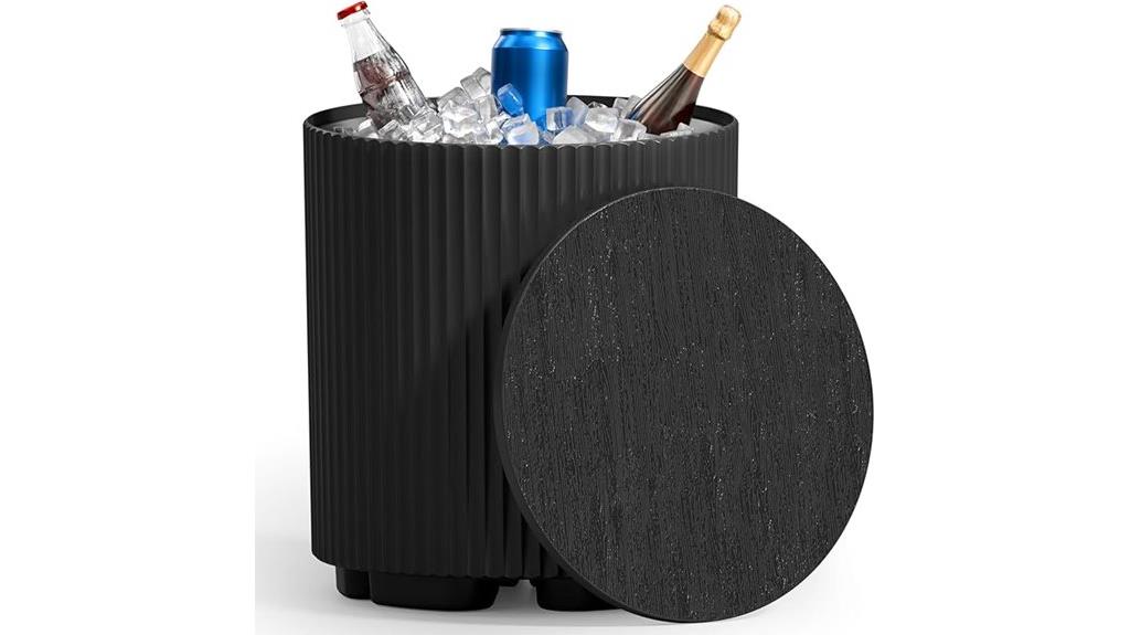 dual purpose outdoor cooler