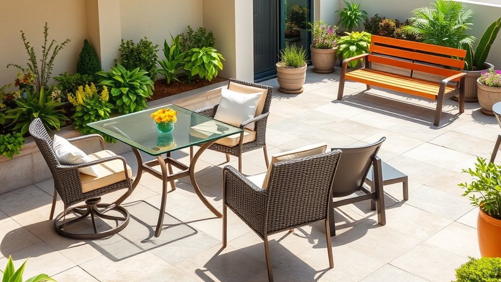 durable weather resistant patio furniture