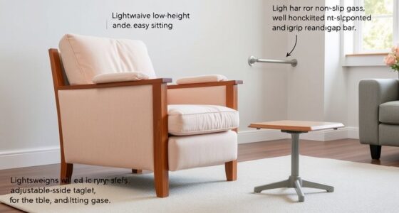 elder friendly furniture modifications