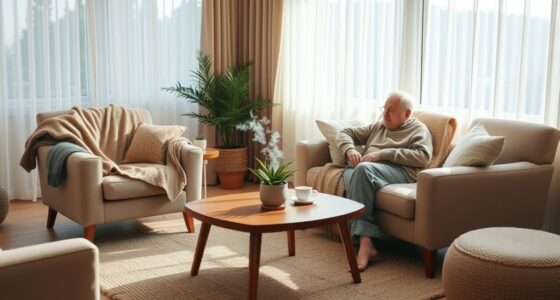 elderly home calm environment