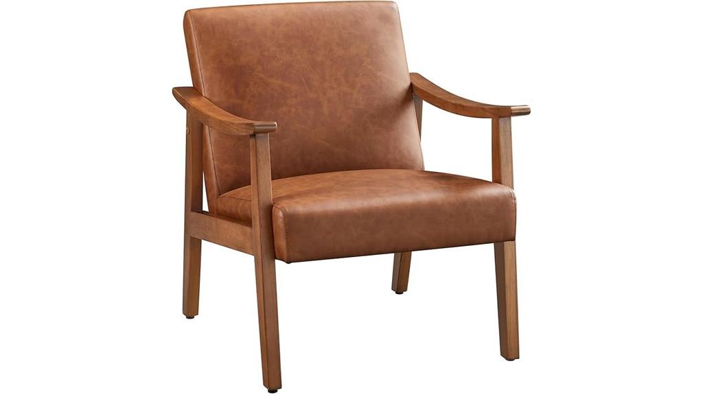 elegant pu leather chair