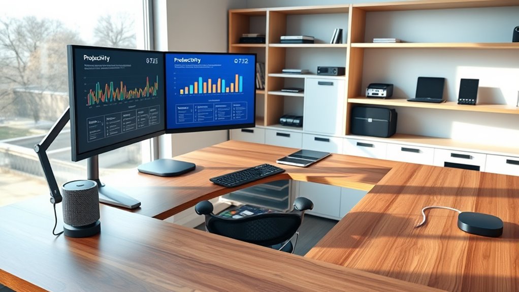 ergonomic and smart workspace upgrades