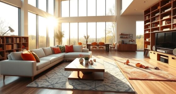 family friendly open space design