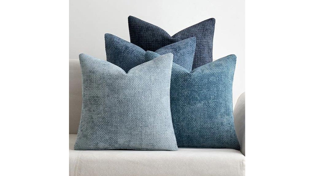 four pillow covers set