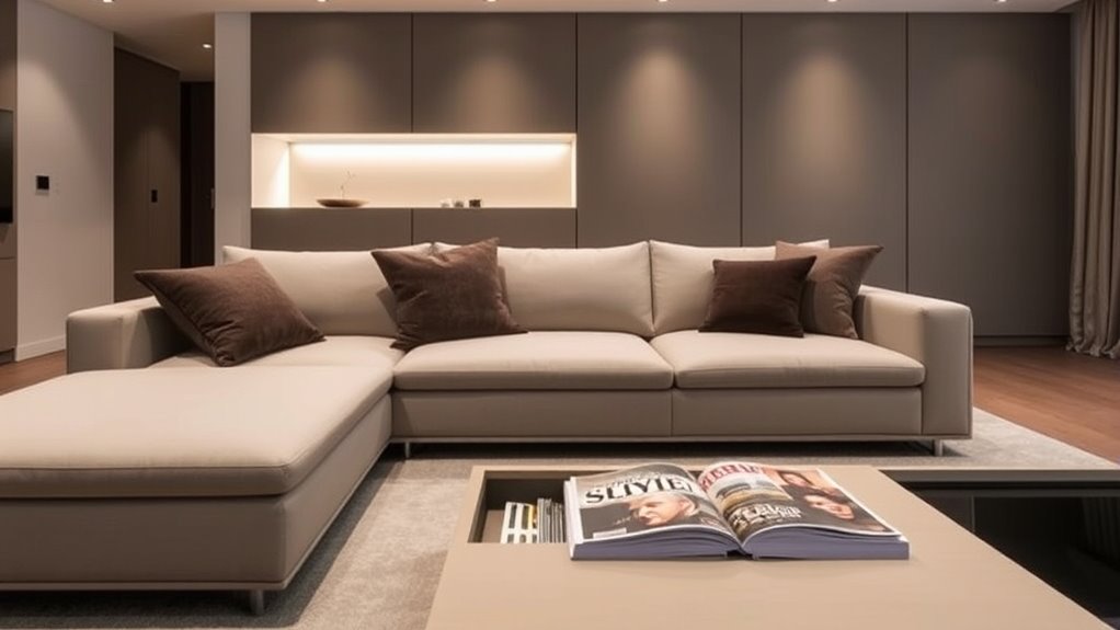 hidden multifunctional storage solutions