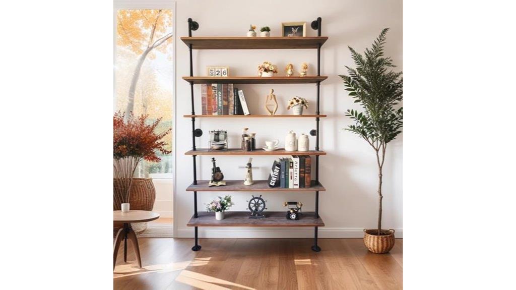 industrial pipe shelf