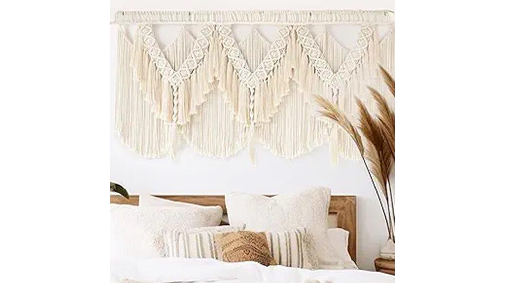 large macrame wall hanging