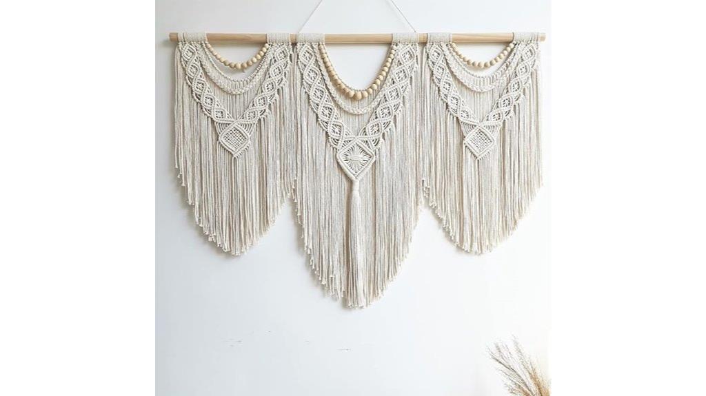 large macrame wall hanging