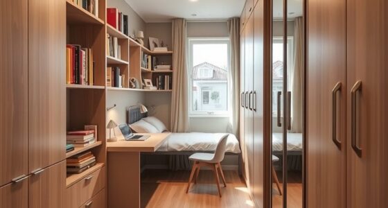 maximize tiny room space