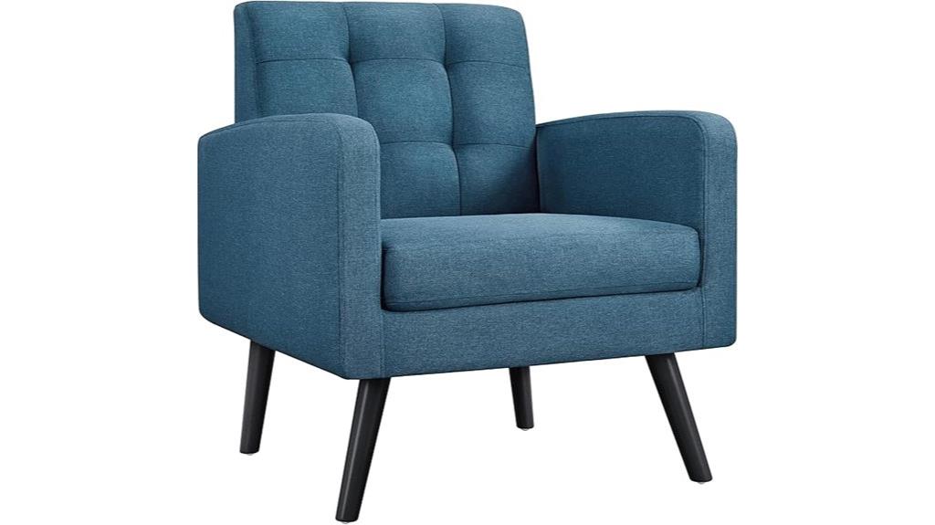 mid century modern accent chairs