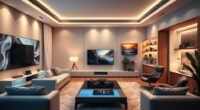 modern tech inspired interior design