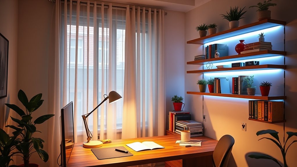optimize lighting for productivity