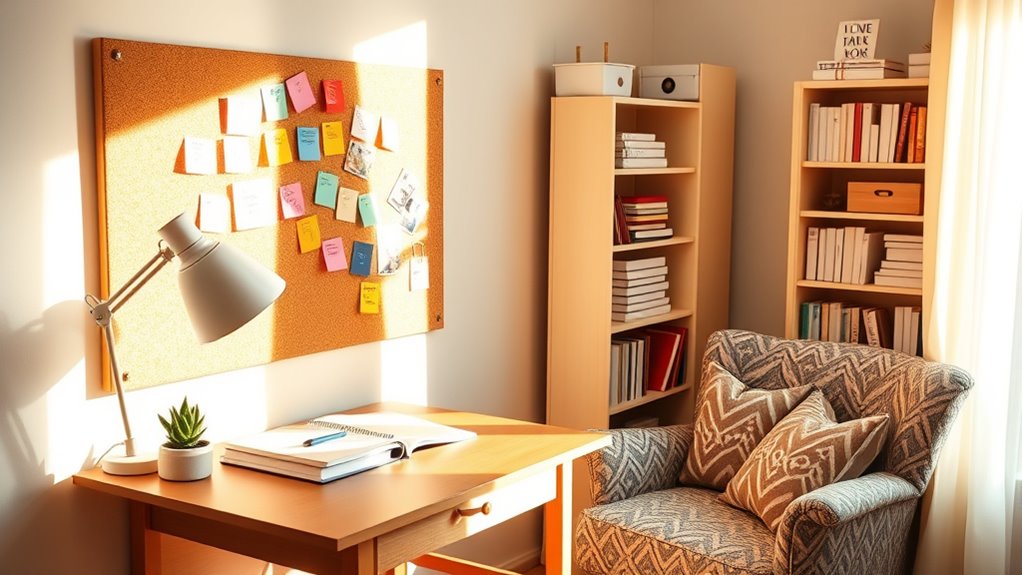 optimized small study space