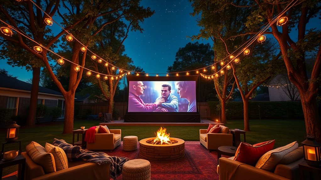 outdoor movie night essentials