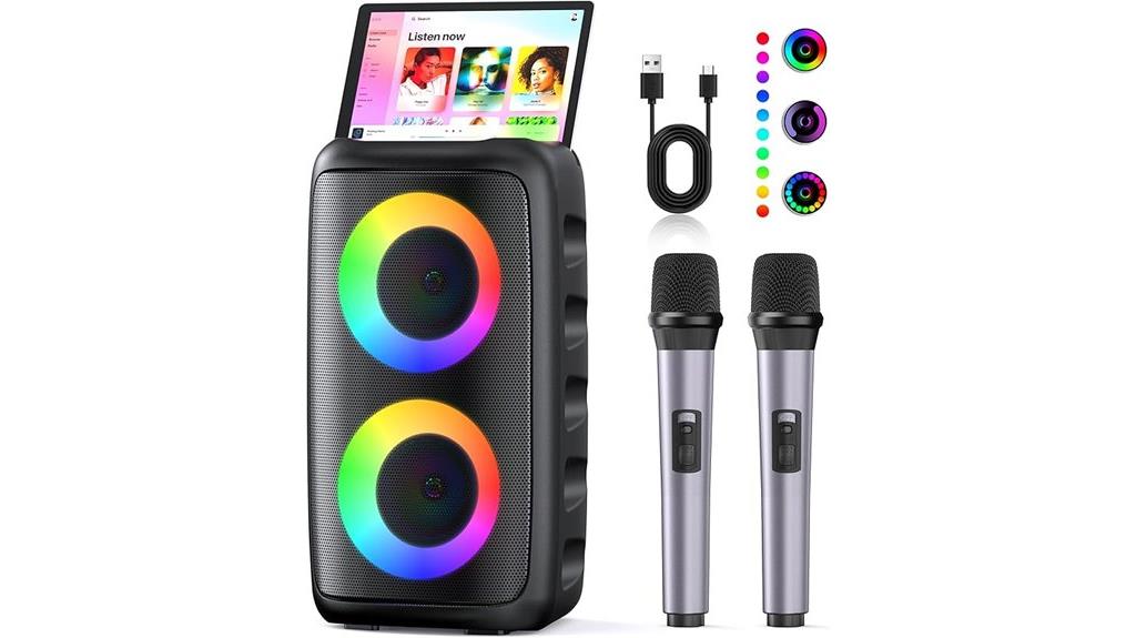 portable karaoke speaker system