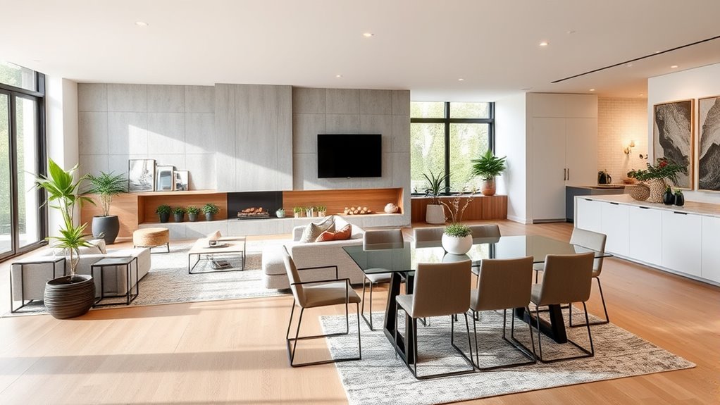 seamless multi zone living design