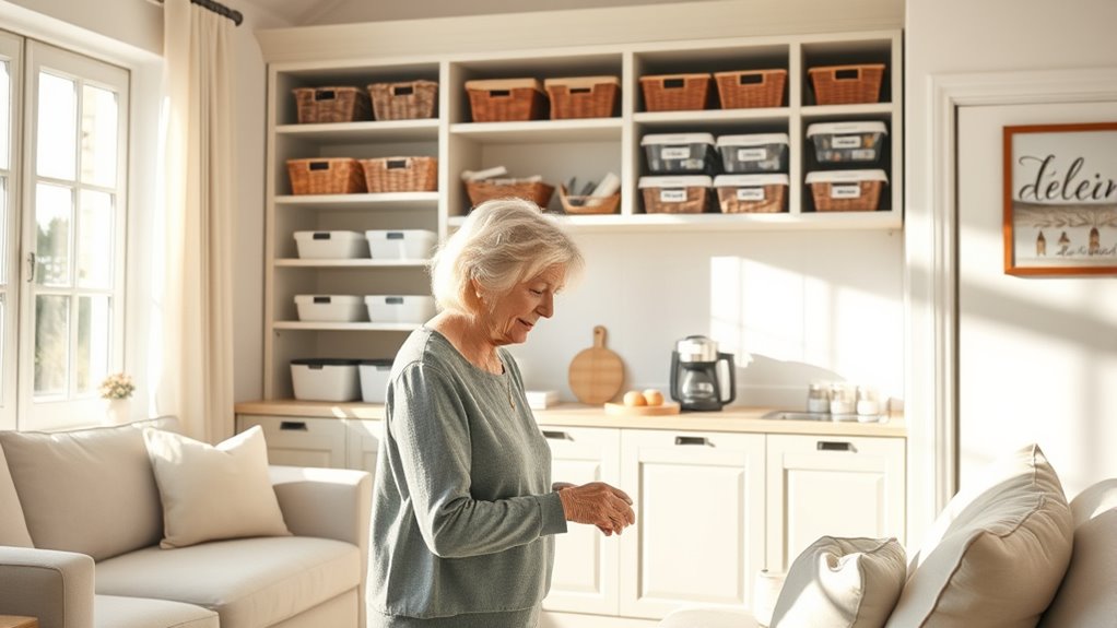 senior home organization tips