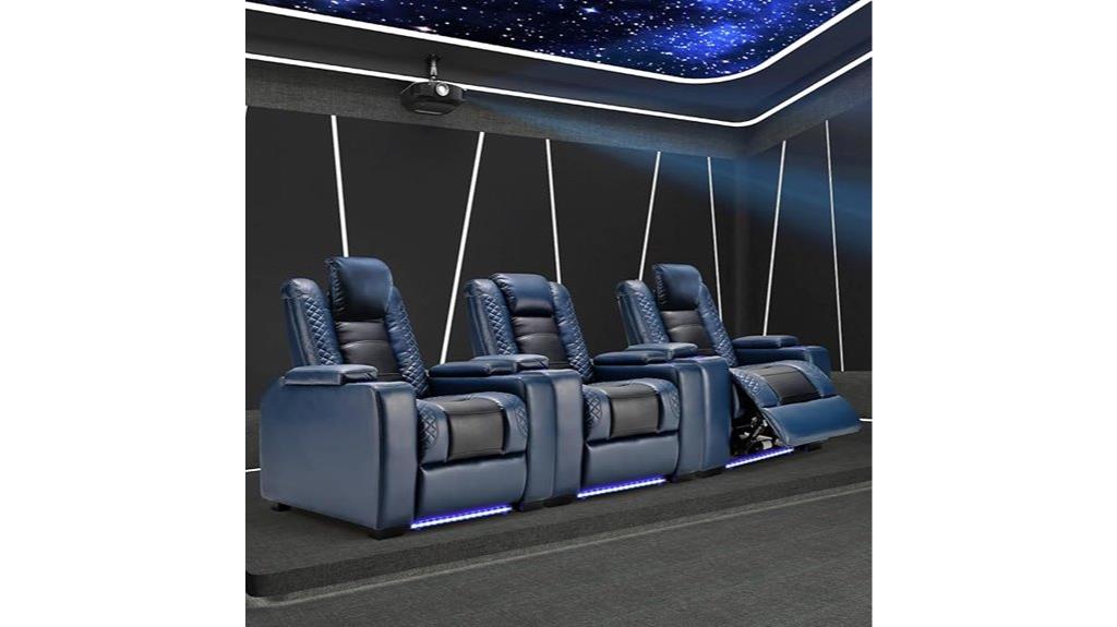 set of 3 recliner chairs