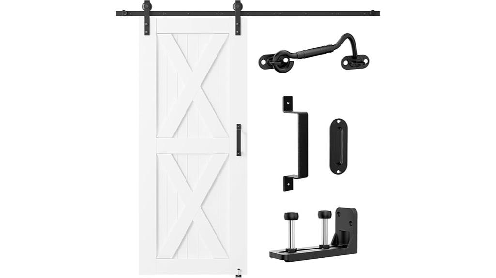 six foot barn door hardware