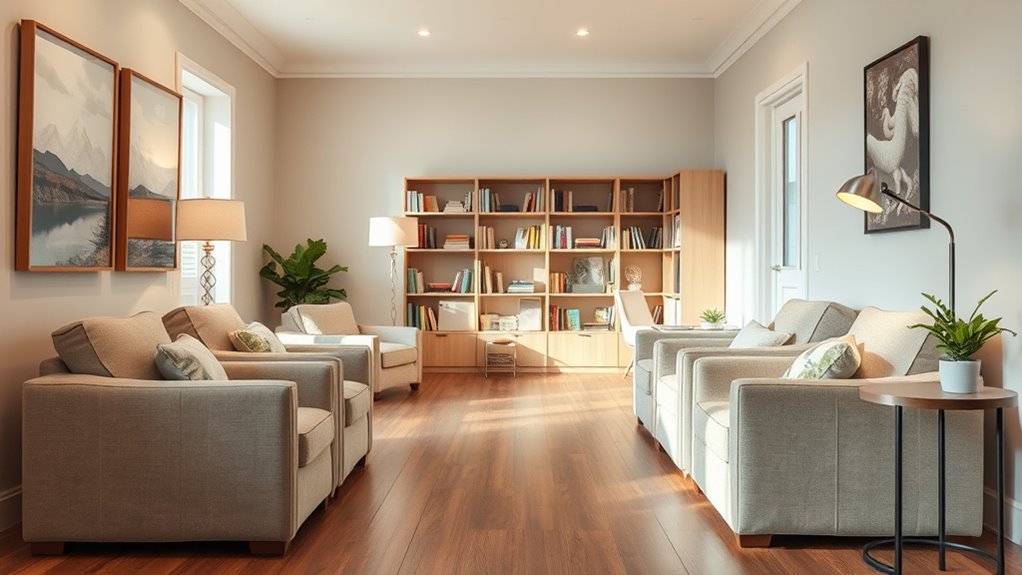 smart lighting and ergonomic design