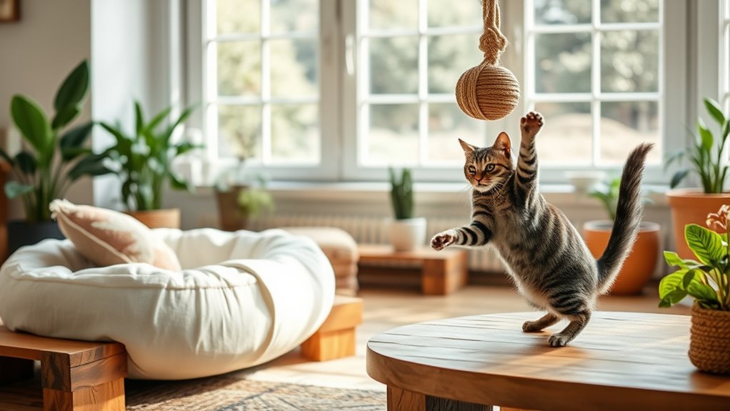 sustainable pet furniture and toys