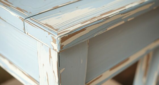 vintage furniture distressing techniques