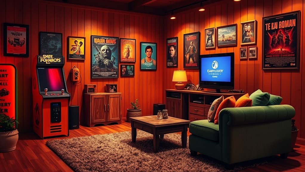 vintage gaming movie den