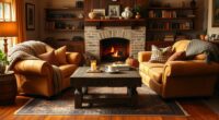 warm inviting interior design
