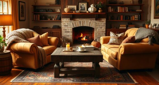 warm inviting interior design