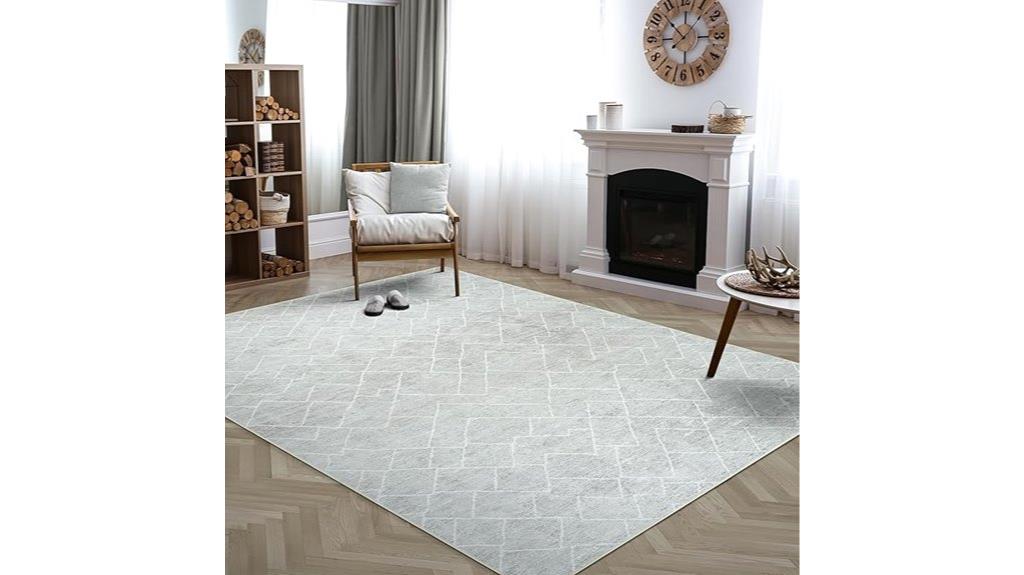 washable non slip rug