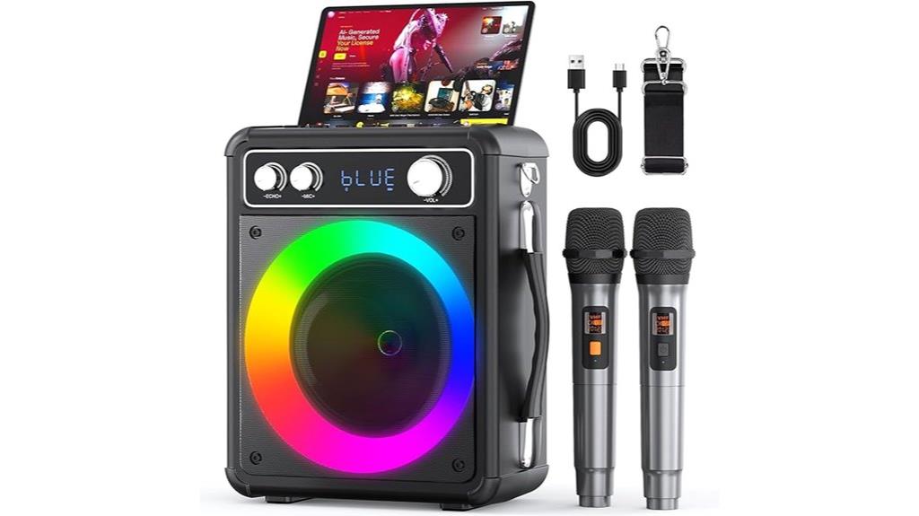 wireless bluetooth karaoke machine
