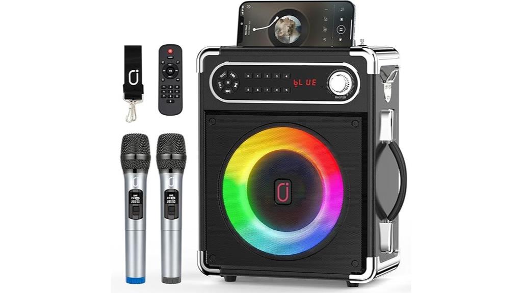 wireless karaoke bluetooth speaker