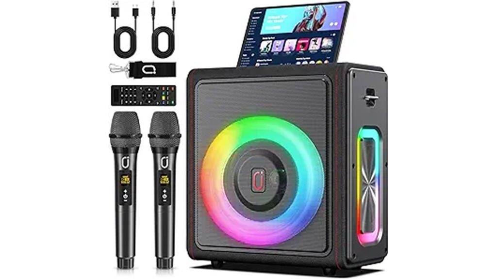 wireless karaoke machine features