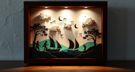 3d art shadow boxes