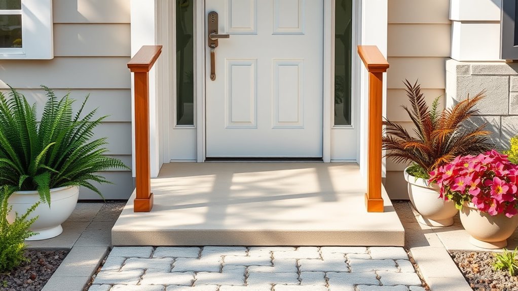 accessible senior entrance features