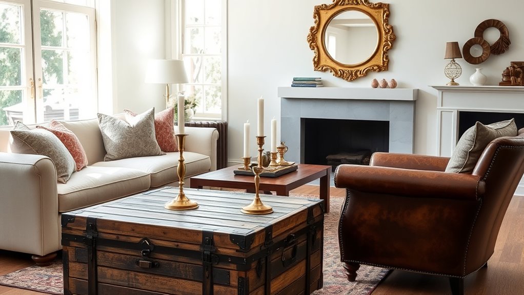 blending antique and modern