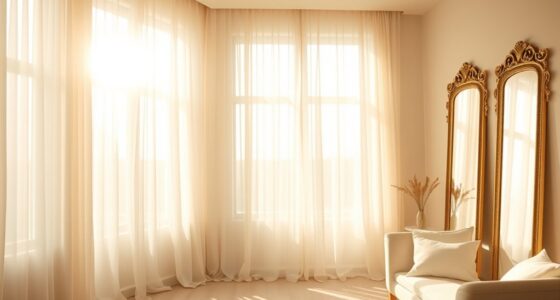 brighten rooms with mirrors