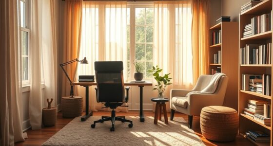 comfortable accessible work environment