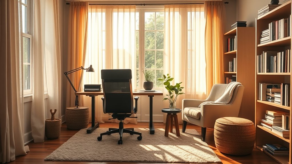 comfortable accessible work environment