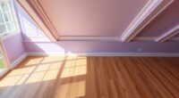 coordinate ceiling and flooring colors