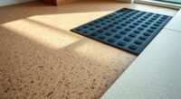 cork rubber foam floors