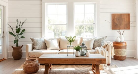 cozy chic farmhouse style
