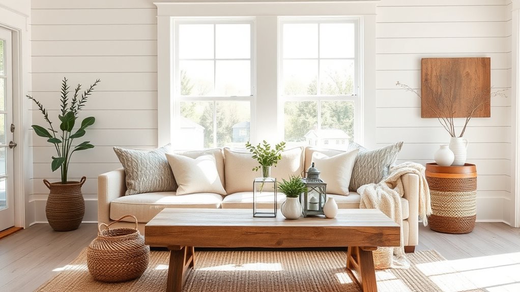 cozy chic farmhouse style