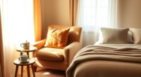 create a caregiver comfort space