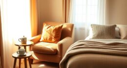 create a caregiver comfort space