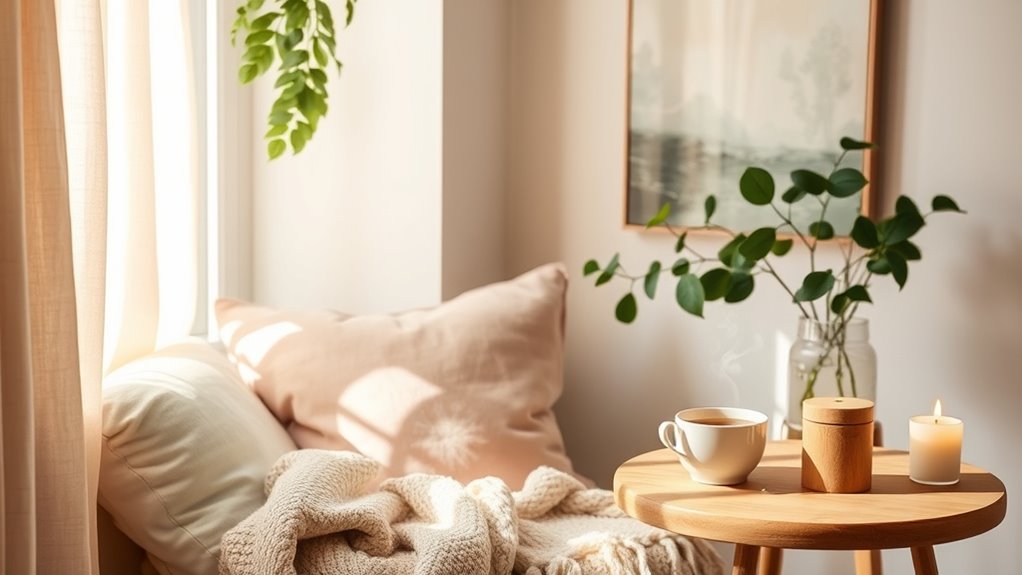 create a relaxing caregiving sanctuary